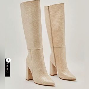 Nasty Gal Knee High Boots
